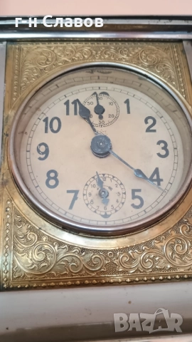 Very Rare Antique 1890 Musical Clock JUNGHANS Joker German Laterna / Alarm Clock, снимка 5 - Други - 51769780