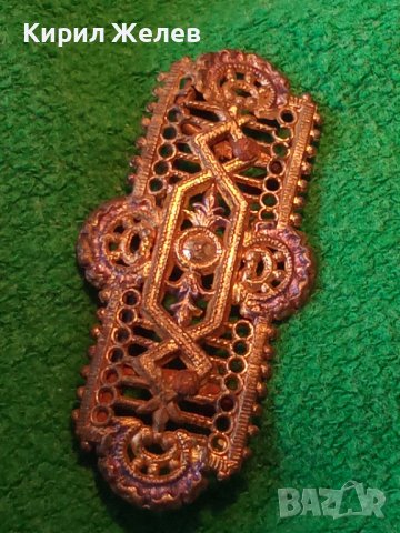 19 ВЕК ВЪЗРОЖДЕНСКА АЖУРНА с ЖИВАЧНА ПОЗЛАТА САЧАНЕНА ТОКА РЪЧНА РЯДКА МАЙСТОРСКА ИЗРАБОТКА 28507, снимка 14 - Антикварни и старинни предмети - 37170827