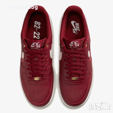 Nike - Air Force 1 '07 PRM 40TH номер 44.5,46 мъжки Оригинал Код 9506, снимка 6 - Маратонки - 42194874