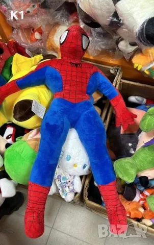 Голяма плюшена играчка Спайдърмен 70см/45см