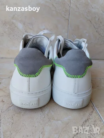 Hogan H365 logomania leather low top sneakers - страхотни мъжки кецове ОТЛИЧНО 46, снимка 8 - Кецове - 56011466