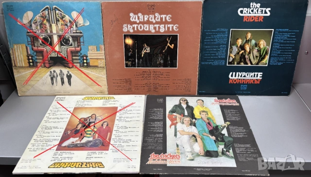 Грамофонни Плочи на Щурците/3 броя за 15€/, снимка 2 - Грамофонни плочи - 53494378