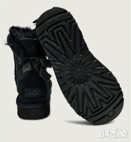 Ugg Апрески W Mini Bailey Bow II 1016501 номер 37 боти / ботуши , снимка 7 - Дамски боти - 53049257