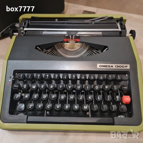 Пишеща мащина Omega 1300 F, снимка 5 - Колекции - 53512956