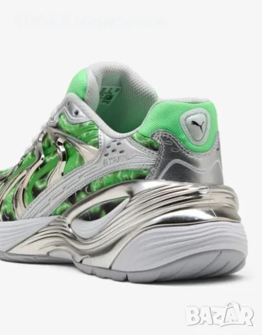Мъжки маратонки PUMA x RIPNDIP Inverse Silver / Green, снимка 6 - Маратонки - 55728313