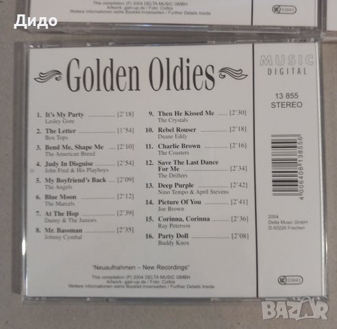 50 Golden Oldies, троен CD аудио диск, снимка 5 - CD дискове - 41832505