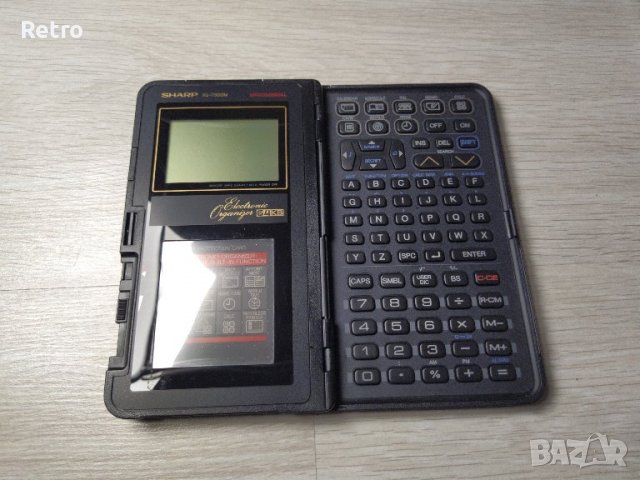 Ретро органайзер SHARP IQ-7300M Electronic Organiser 64KB, снимка 2 - Друга електроника - 38619799