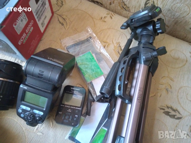 Предлага се фотокамера Canon D4000, снимка 6 - Фотоапарати - 53259401