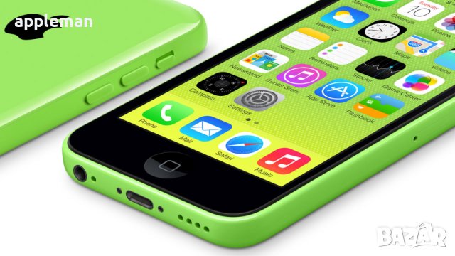 ПЕРФЕКТЕН Apple iPhone 5 c ЗЕЛЕН 8Gb Фабрично отключен Айфон телефон, снимка 3 - Apple iPhone - 38372839