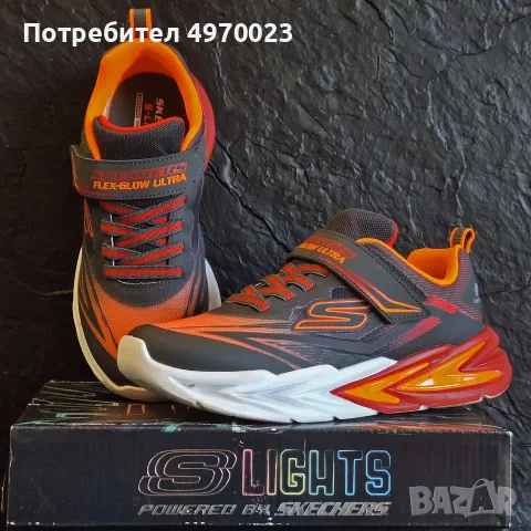 SKECHERS Flex‑Glow Ultra (размер 35), снимка 3 - Детски маратонки - 56371151