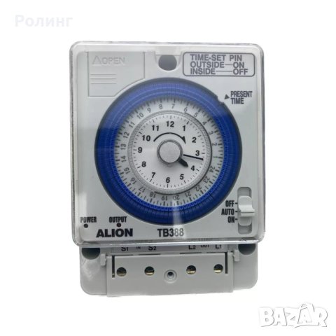 ТАЙМЕР МЕХАНИЧЕН КВАРЦОВ 20А 15MIN-24H TB388 18080260