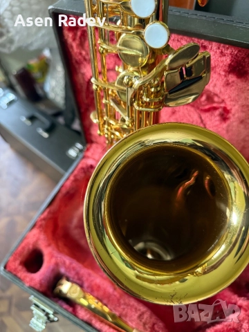 Алт саксофон Yamaha-32, снимка 5 - Духови инструменти - 52534238