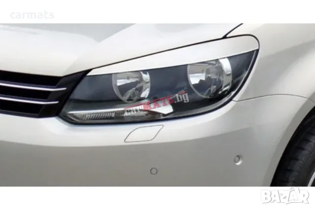 Вежди за фарове за VW Caddy (2010-2017) - Германия - Черни