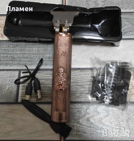 Машинка, тример, оформяне коса, брада, barber usb. , снимка 1 - Машинки за подстригване - 41919757