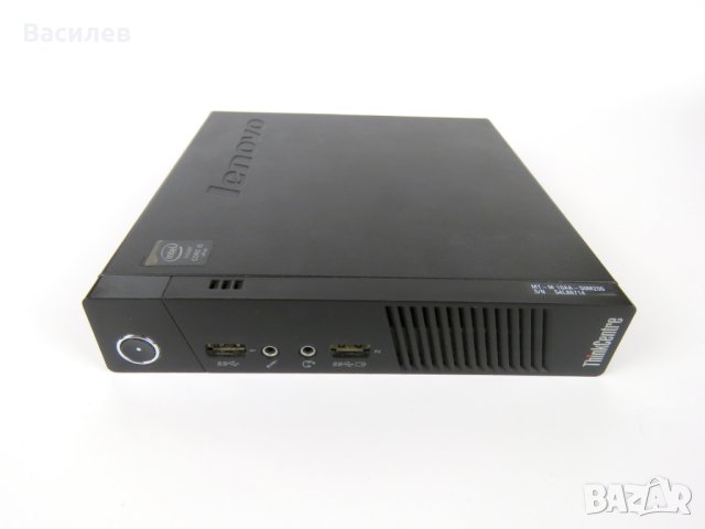 Lenovo ThinkCentre M93p Tiny / i5-4570T / 2,90GHz (3.60GHz) / 4GB / 320GB / HDMI, снимка 2 - За дома - 41981851