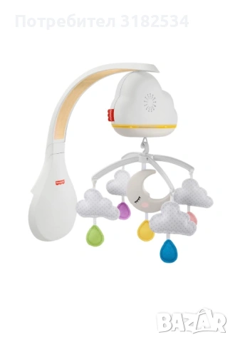 Музикална въртележка Fisher Price с облачета