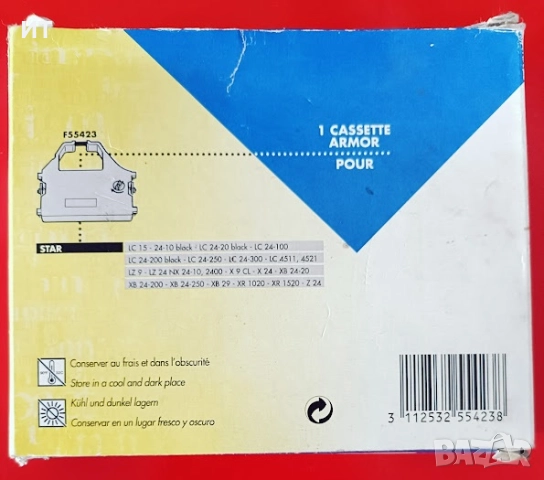 Касета лента Star LC 15/24-10, снимка 2 - Консумативи за принтери - 51493728