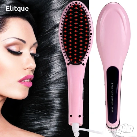 Четка за изправяне на коса Luxury 💎, снимка 16 - Преси за коса - 53271370