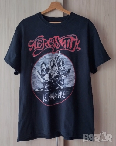 Aerosmith World Tour 2014 / Let Rock Rule Tour - мъжка тениска