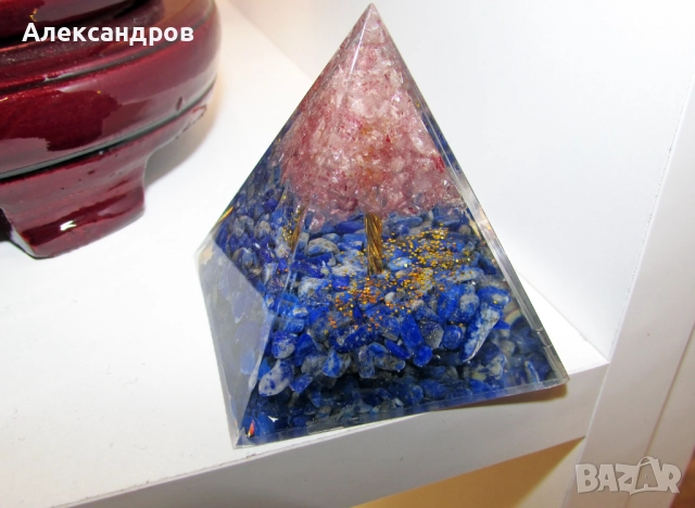 Оргонити подходящи за подарък с натурални минерали медитация йога рейки, снимка 4 - Подаръци за жени - 52711243