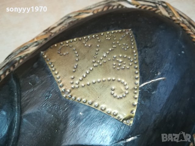 ДЪРВЕНА МАСКА ОТ ГЕРМАНИЯ 52Х22СМ 1702241734, снимка 6 - Антикварни и старинни предмети - 44340284