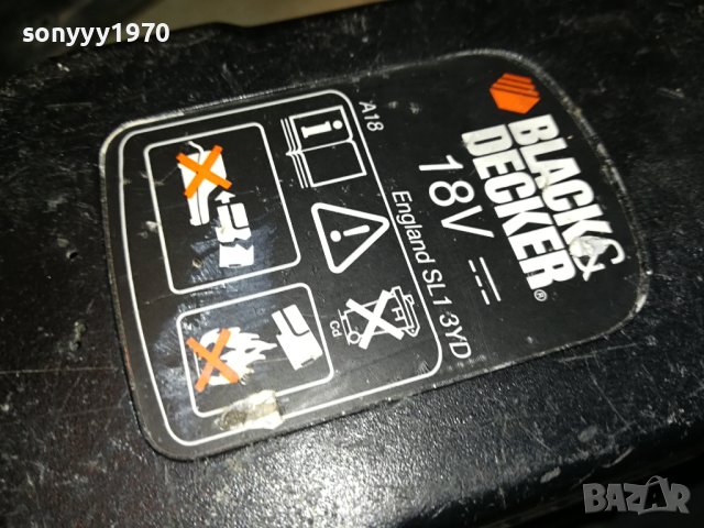 BLACK DECKER-CHARGER & BATTERY PACK 0907230826, снимка 13 - Винтоверти - 41492838