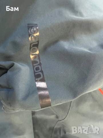 Оригинално мъжко яке за Ски Salomon Edge Ski Jacket размер Л 20000 мм воден стълб , снимка 6 - Зимни спортове - 52482717