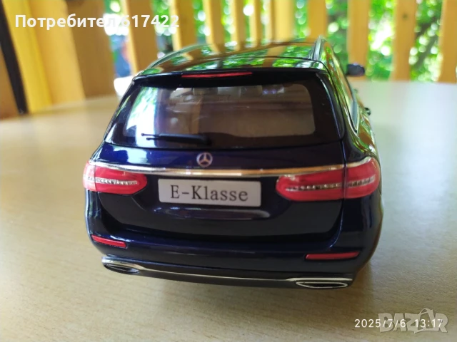 Метален модел на Mercedes E Klasse - S213 T-Modell - I scale, снимка 6 - Колекции - 50927469