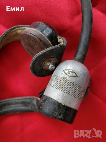 Пилотски кожен шлемофон ВСВ СССР , снимка 3 - Колекции - 39485925