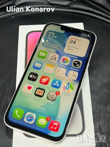 iphone 14 white 128GB, снимка 5 - Apple iPhone - 56236633