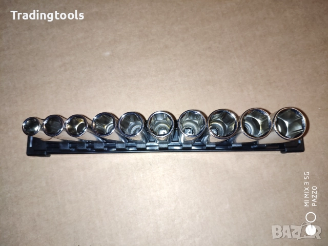 Milwaukee 3/8″дълги качествени вложки камъни 10-19mm комплект, снимка 3 - Гедорета - 52852011