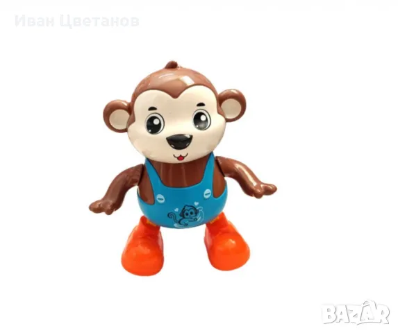  Танцуваща Маймунка със Звук и Светлина