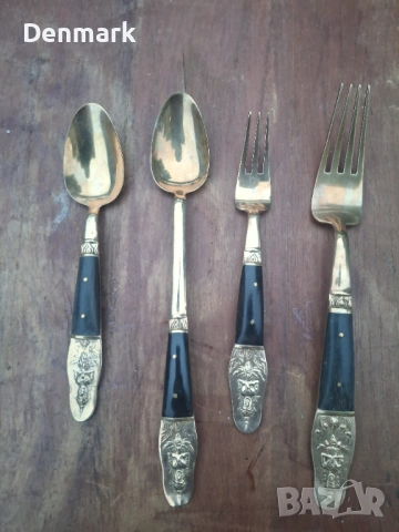 Бронзов голям антикварен сервиз , снимка 8 - Антикварни и старинни предмети - 53458357