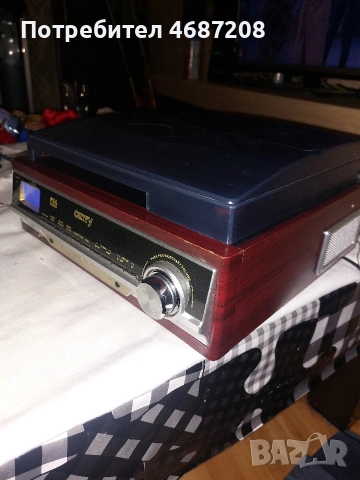 Радио-грамофон с вградени говорители, снимка 2 - Тонколони - 53501098