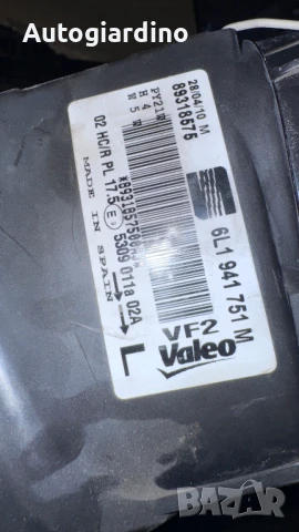 Оригинални Фарове зa Seat Ibiza - 89318575 / 89317150, снимка 2 - Части - 51193813