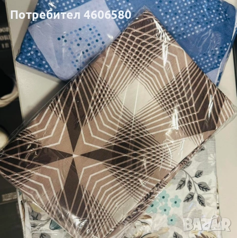 🛏️ Памучни калъфки с прехвърляне – 2 броя 🌸, снимка 4 - Спално бельо - 53595114