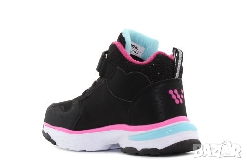 WINK RHEA LED Детски светещи кецове за момиче, черни, снимка 2 - Детски боти и ботуши - 52853465