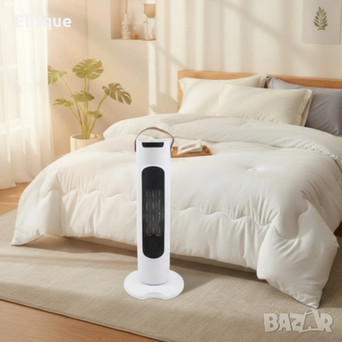 Вентилаторна печка 2 в 1 за бързо и равномерно отопление + целогодишен олекотен юрган за спокоен сън, снимка 3 - Друга електроника - 53357938