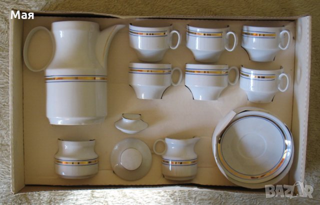 Нов сервиз за кафе или чай от фин качествен порцелан, снимка 2 - Сервизи - 35740046
