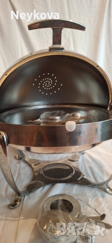 APS Rolltop Chafting dish royal rund , снимка 3 - Обзавеждане за заведение - 52858174