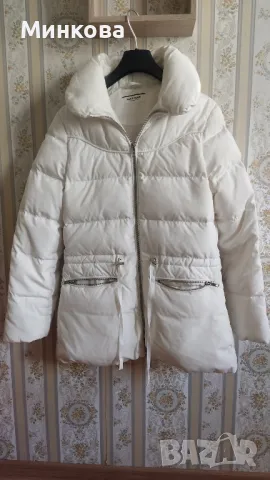 Удобно, спортно, бяло, дамско яке