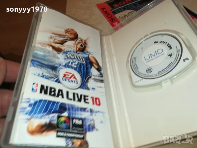 SONY PSP NBA LIVE 10 GAME-ВНОС GERMANY 2707251237, снимка 11 - Игри за PlayStation - 51156348