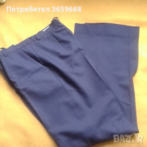 Дамски елегантен/бизнес комплект-блуза +панталон, размер 12, снимка 5 - Костюми - 40575168