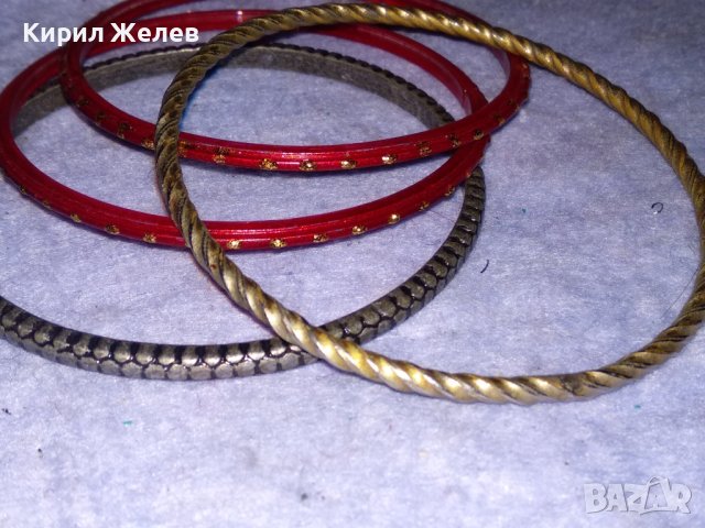 ПОЗЛАТЕНА БРОНЗОВА СТИЛНО ОРНАМЕНТИРАНА ГРИВНА и ОЩЕ ТРИ КРАСИВИ СТОМАНЕНИ 37497, снимка 9 - Гривни - 40836920