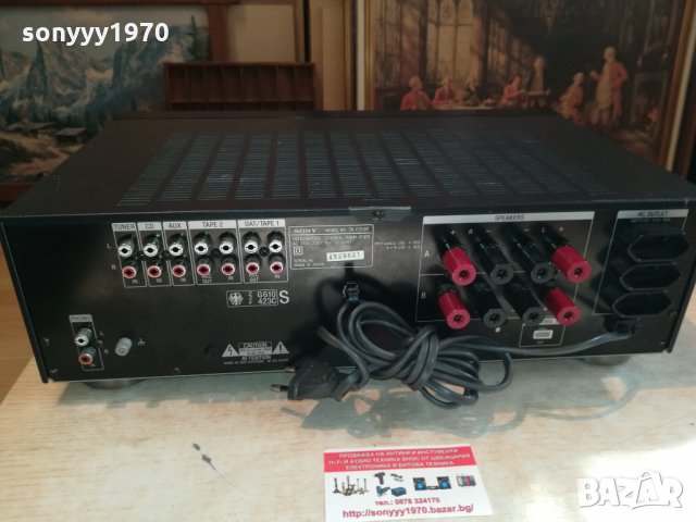 SONY TA-F319R MADE IN JAPAN 2510211528, снимка 6 - Ресийвъри, усилватели, смесителни пултове - 34578166