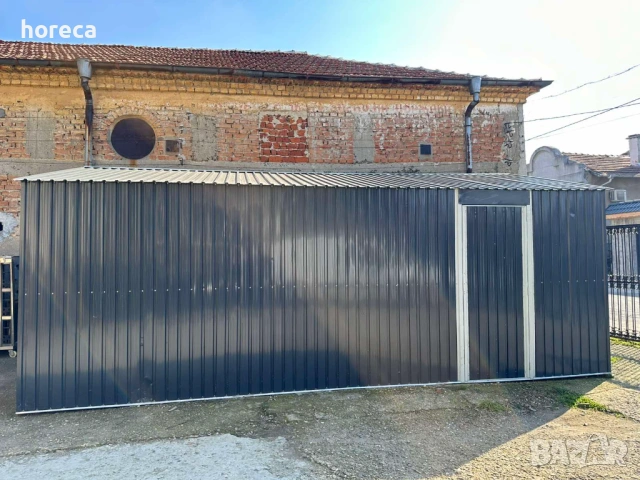 Сглобяем гараж/складово помещение, възможност за заключване, отлично състояние, снимка 4 - Гаражи и паркоместа - 53707904