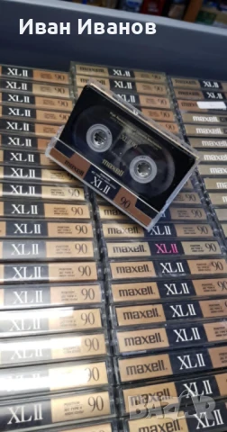 MAXELL XL II аудиокасети хром, снимка 2 - Аудио касети - 50465662