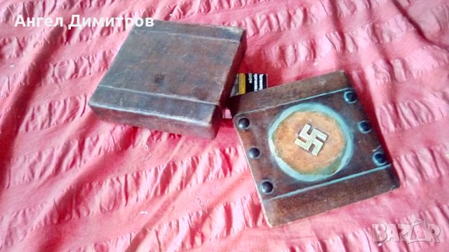 Трети райх кутия естествена кожа , снимка 4 - Колекции - 41950555