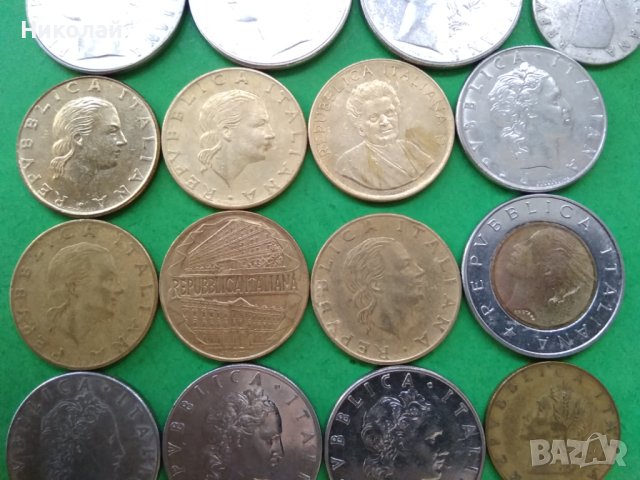 Голям лот монети от Италия, снимка 6 - Нумизматика и бонистика - 41976272