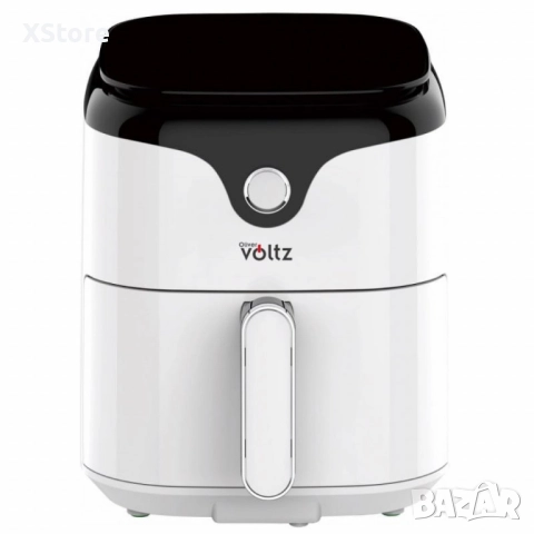 Фритюрник AirFryer Voltz, 1400W, 3.5л., Горещ въздух, Таймер, до 200°С, Дигитален, подвижна скара, снимка 5 - Фритюрници - 52436700